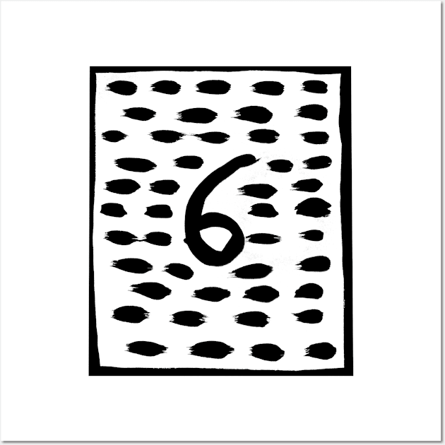 the number six Wall Art by the_spiritual_view